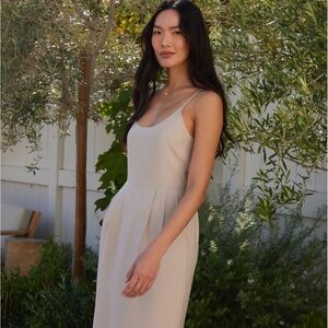 Jenni Kayne Beige Textured Fabric